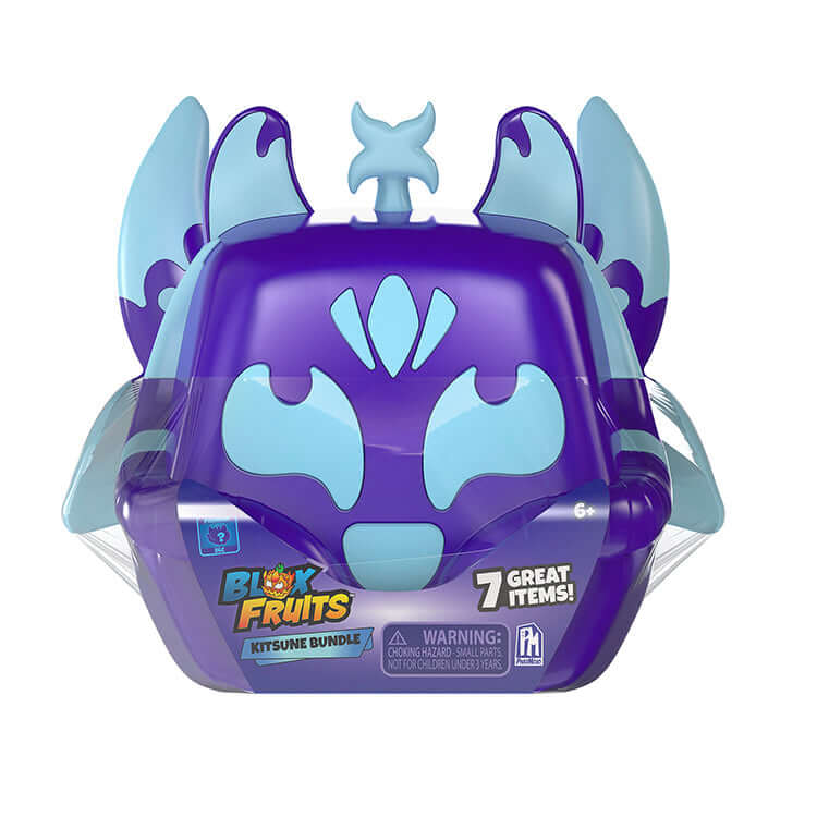 Blox Fruits Series 3 Kitsune Collector Bundle storage container showcasing 7 awesome surprises inside.