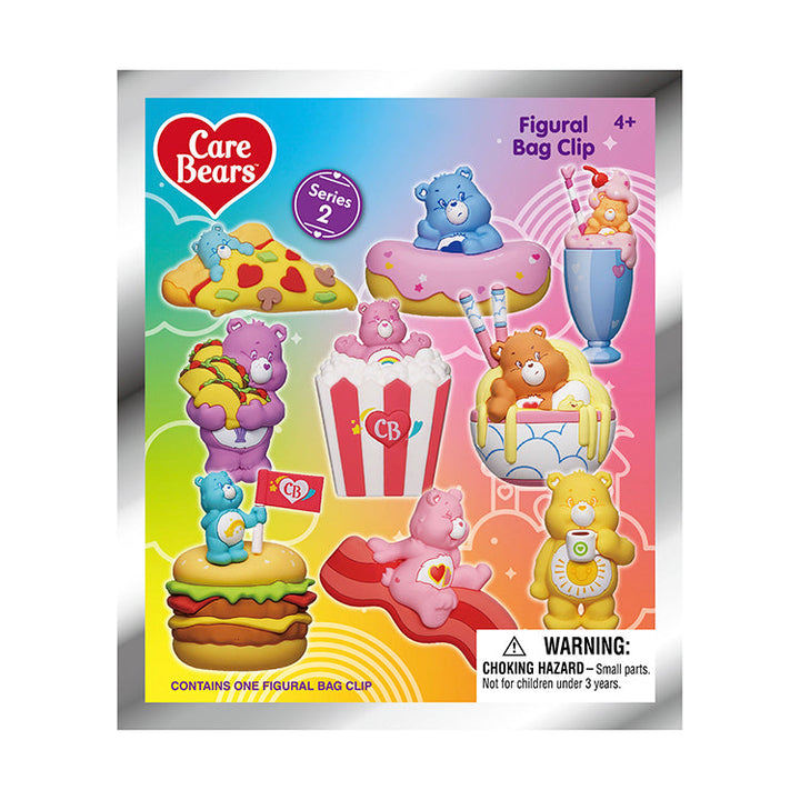 Care Bears Series 2 3D Collectable Keychains featuring colorful characters and fun designs.