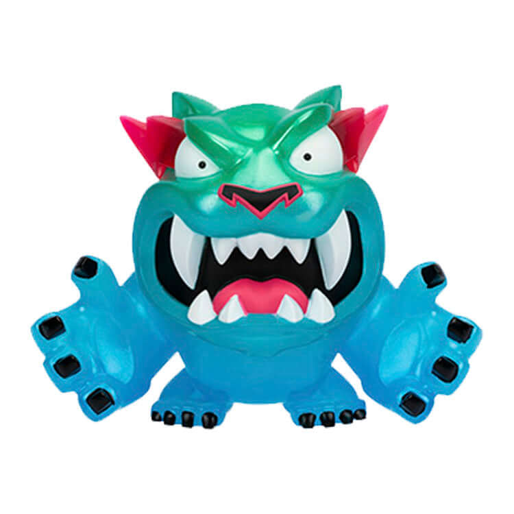 Mr Beast Lab Vinyl Figure Camo Panther in vibrant colors with bold features and distinctive design.