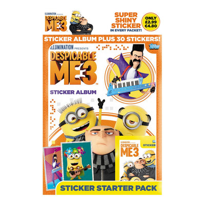 Earthlets| Despicable Me 3 Sticker Collection | Earthlets.com |  | Sticker Collection