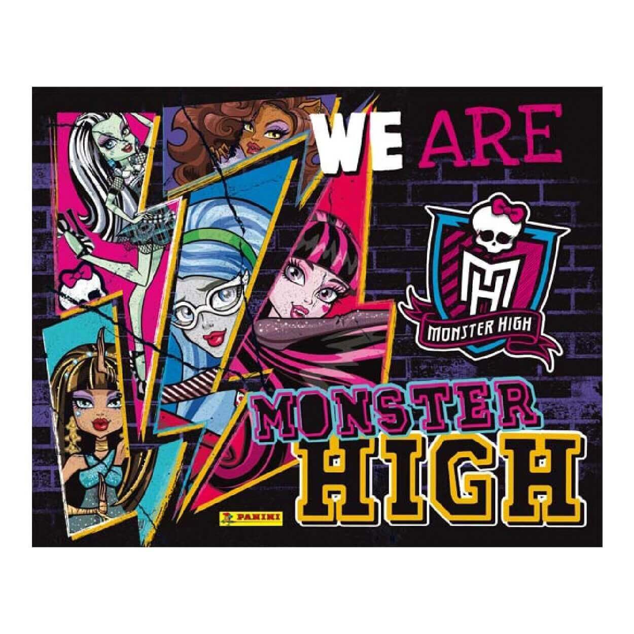 Panini Monster High Sticker Collection Product: Starter Pack Sticker Collection Earthlets