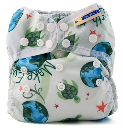 Mother-easeWizard Uno Organic Cotton - One SizeColour: Earth DaySize: OSreusable nappiesEarthlets