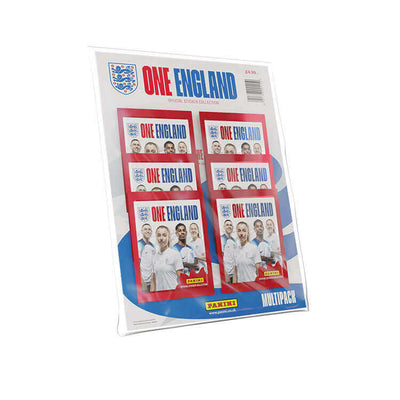 Panini One England Sticker Collection Product: Multipack (6 Packets) Sticker Collection Earthlets