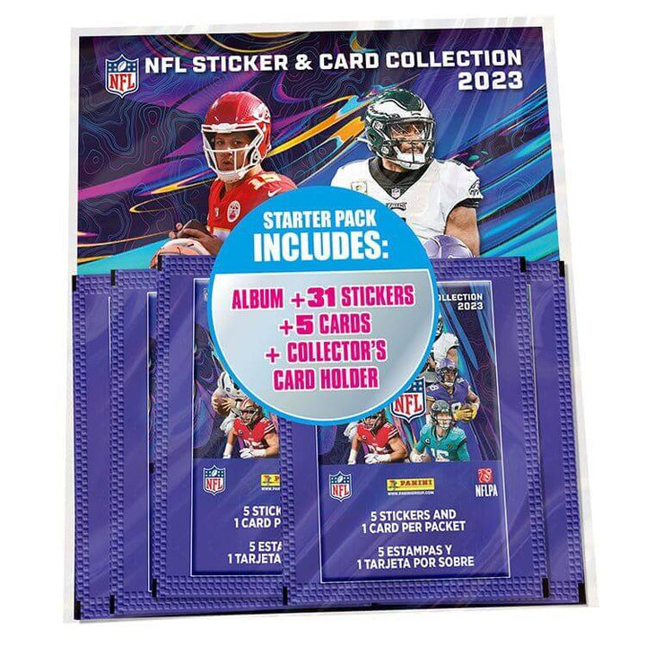 Panini NFL 2023/24 Sticker Collection Product: Packs Sticker Collection Earthlets