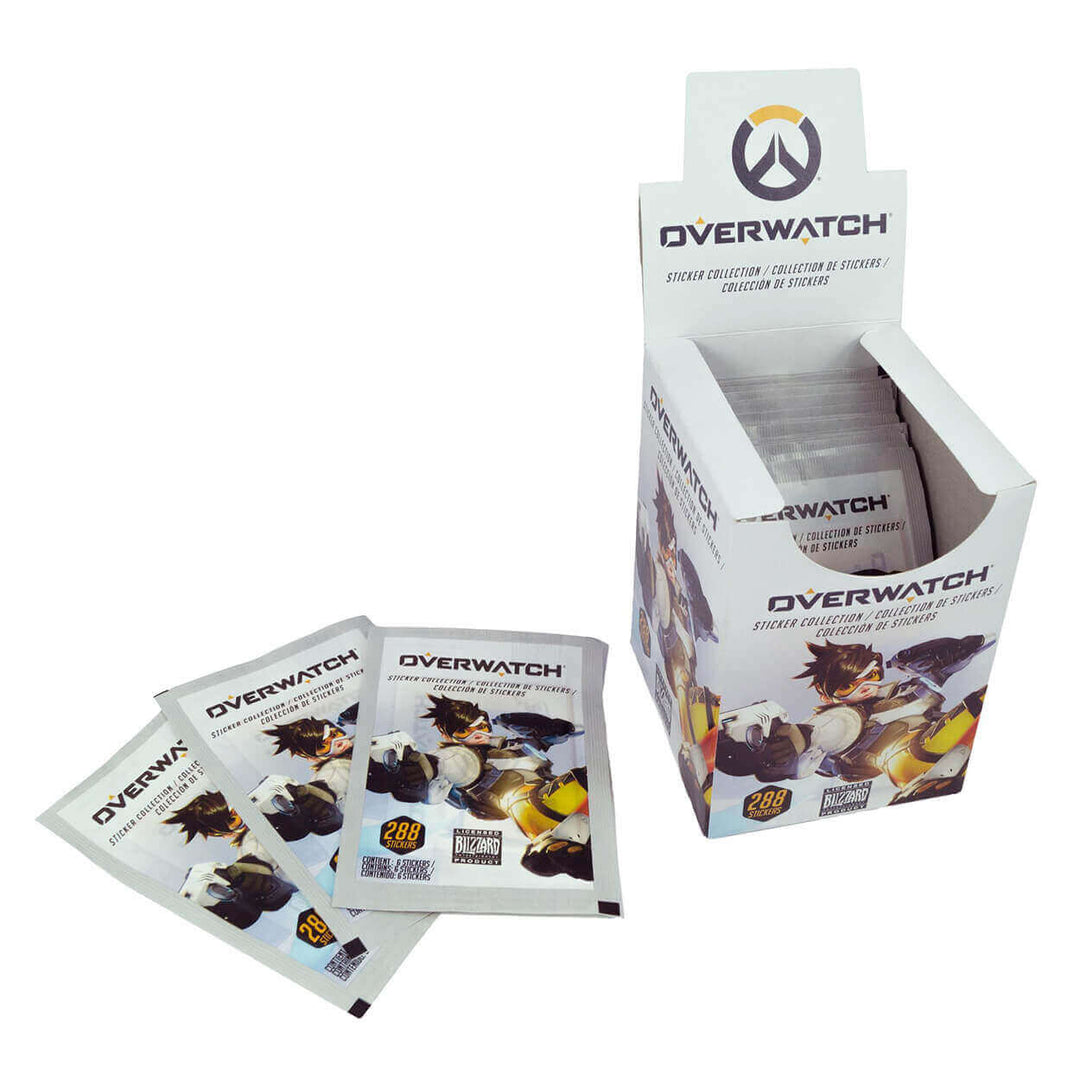 Panini Overwatch Sticker Collection Product: Packs (50 Pack) Sticker Collection Earthlets