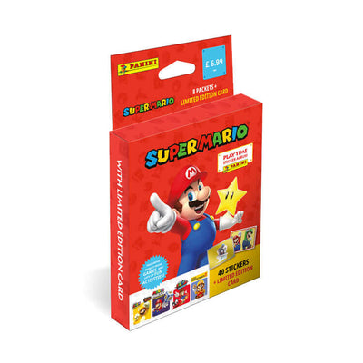Panini Super Mario Playtime Sticker Collection Product: Multiset (8 Packets) Sticker Collection Earthlets