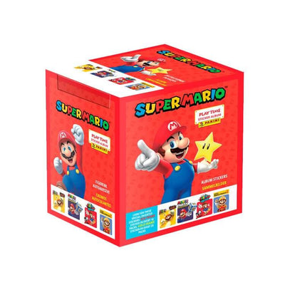 Panini Super Mario Playtime Sticker Collection Product: Packs (36 Packs) Sticker Collection Earthlets