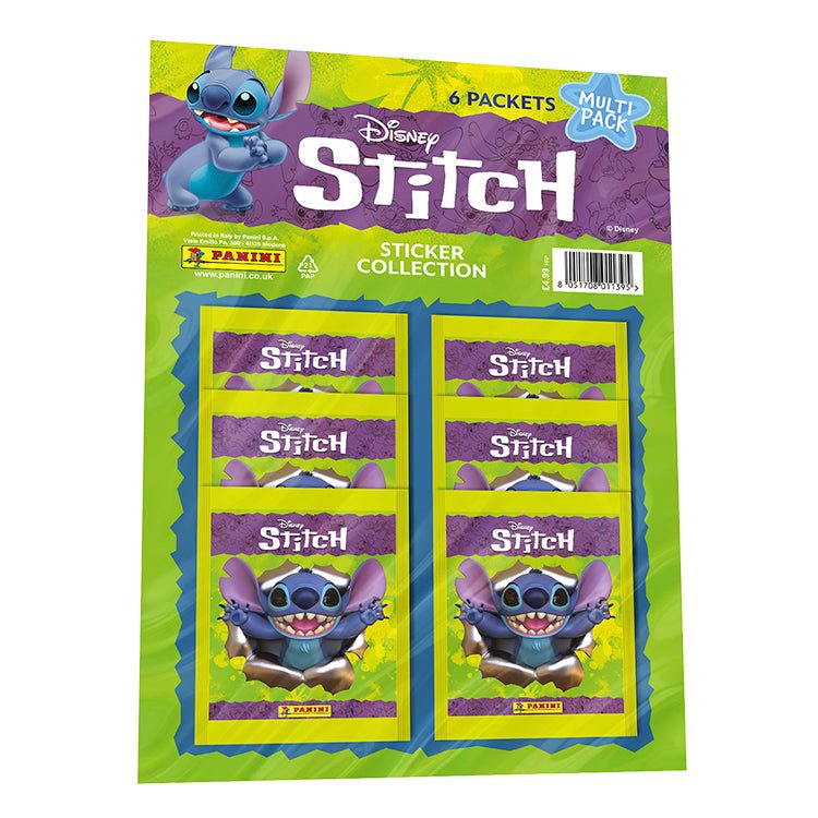 PaniniDisney Stitch Sticker CollectionProduct: MultipackSticker CollectionEarthlets