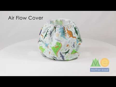 Mother-ease Air Flow Cover Orange Colour: Orange size: S reusable nappies Earthlets