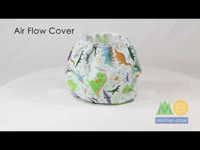Mother-easeAir Flow Cover CoralColour: Coralsize: Sreusable nappiesEarthlets