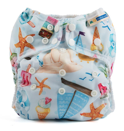 Mother-ease| Wizard Uno Organic Cotton - Newborn | Earthlets.com |  | reusable nappies