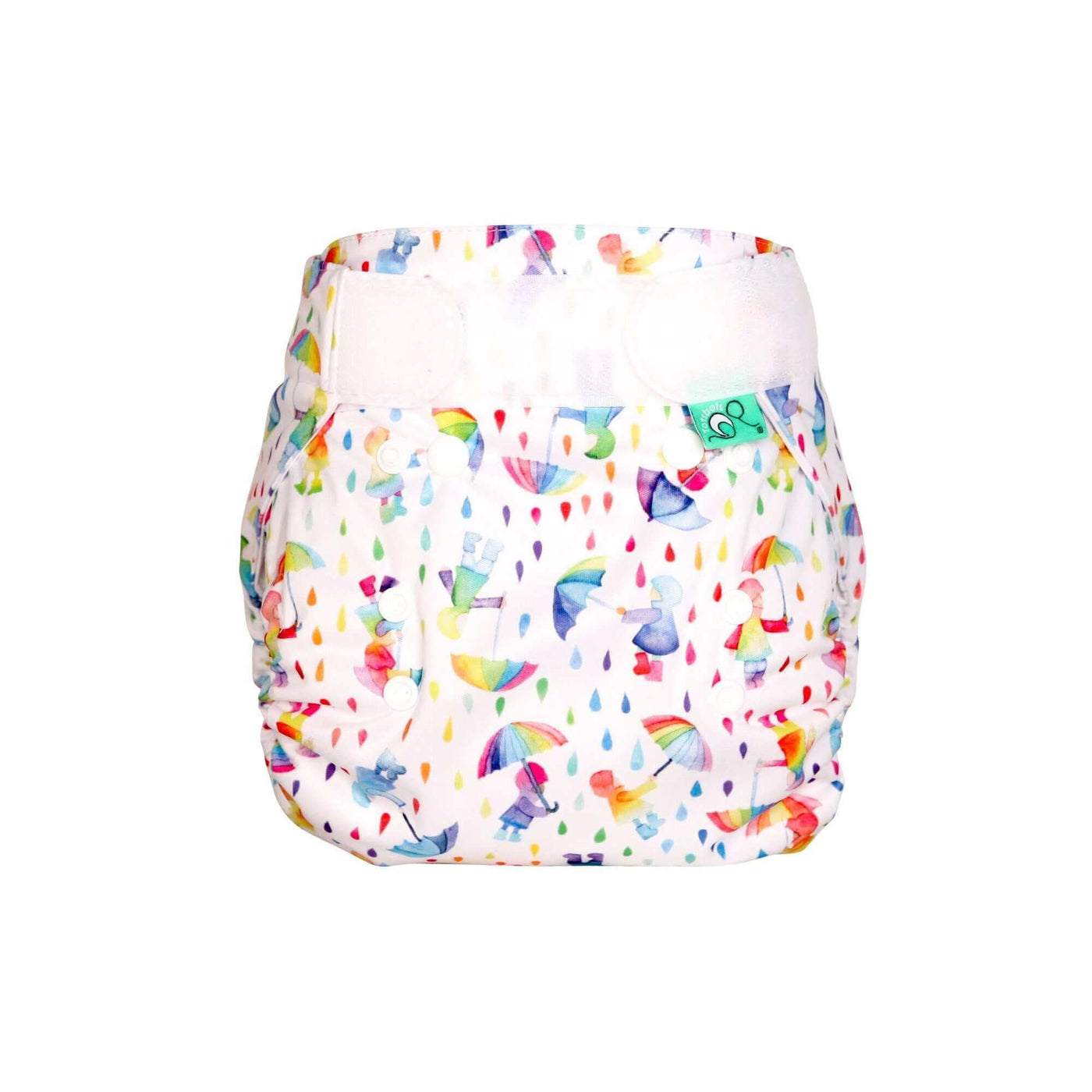 Tots Bots Bamboozle Nappy Wrap Colour: Dilly Dally Size: Size 1 (6-18lbs) reusable nappies Earthlets