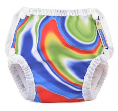 Mother-ease Swim Nappy Colour: Brazilian Rhythm Size: S reusable swim nappies Earthlets