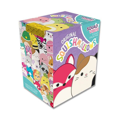 Panini Squishmallows Sticker Collection Product: Packs (36 Packets) Sticker Collection Earthlets