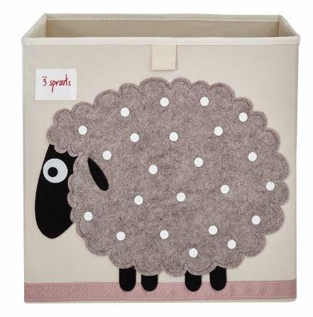 3 Sprouts| Storage Box - Sheep | Earthlets.com |  | furniture storage