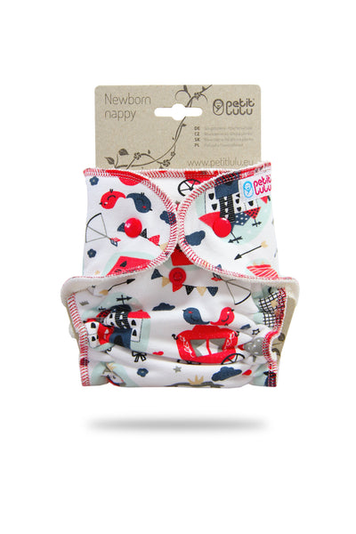 Petit Lulu| Nappy with Snaps - Newborn | Earthlets.com |  | reusable nappies