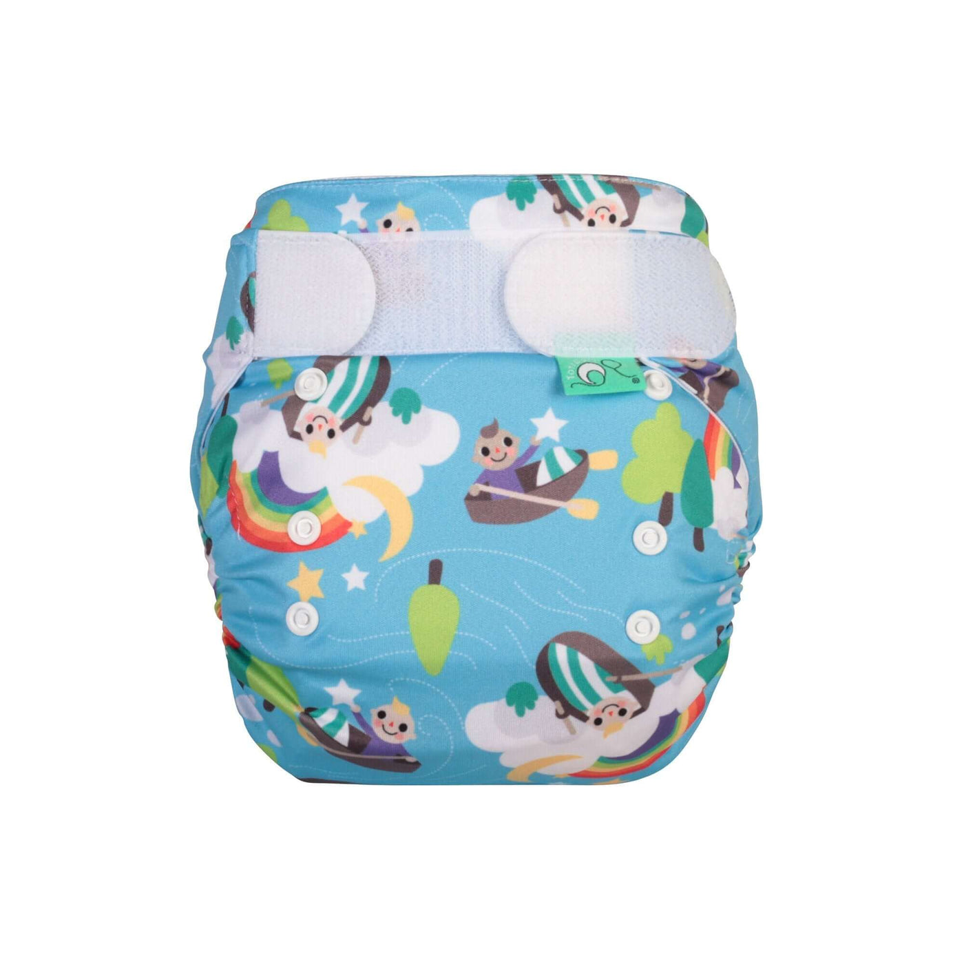 Tots Bots EasyFit Star Nappy All-in-one Colour: Row Your Boat reusable nappies Earthlets