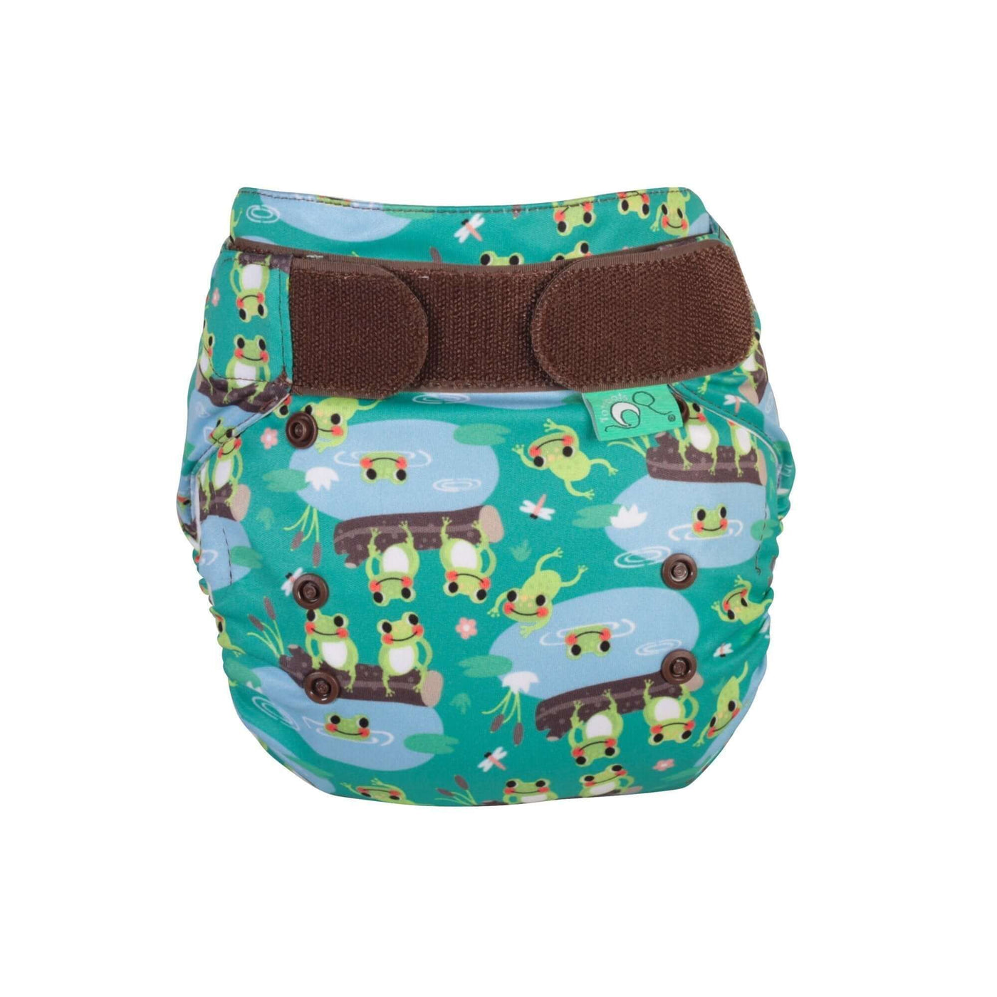 Tots Bots EasyFit Star Nappy All-in-one Colour: Five Little Speckled Frogs reusable nappies Earthlets