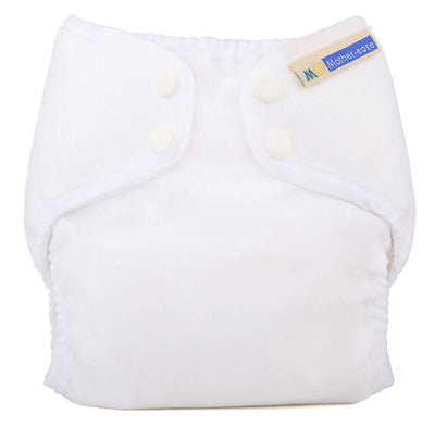Mother-ease Wizard Duo Cover Colour: White Size: S reusable nappies Earthlets